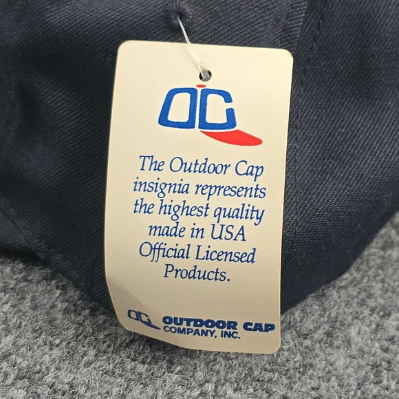 Vintage Michigan Wolverines Snapback Hat Licensed Lids Outdoor Cap USA NOS 1990s - Picture 9 of 9